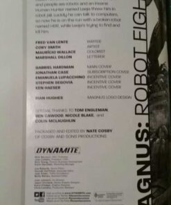 Magnus Robot Fighter 3 from Dynamite Entertainment