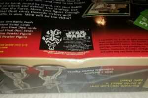 Star Wars Episode 1 Clash Of The Lightsabers Card Game